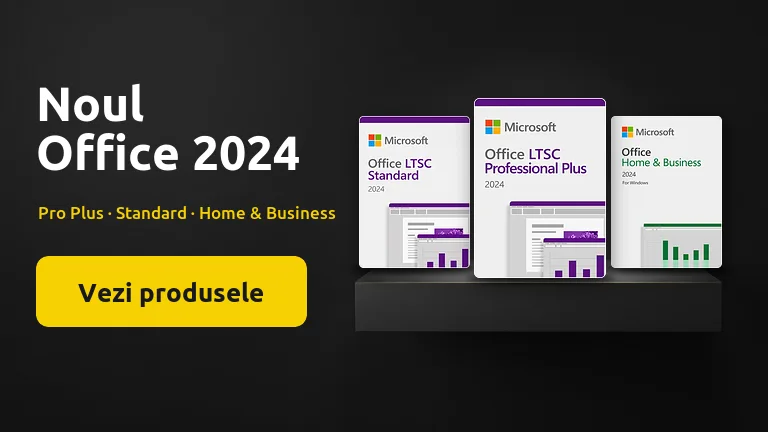 Noul Office 2024: Office LTSC Professional Plus 2024, Office LTSC Standard 2024 si Office Home & Business 2024