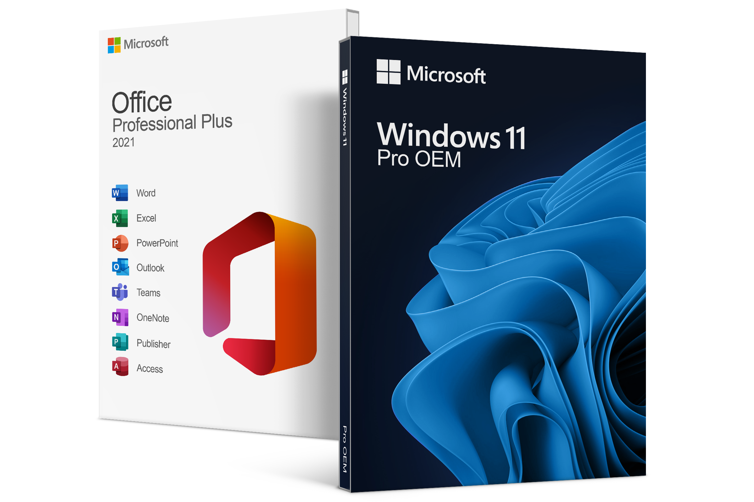 Pachet Windows 11 Pro OEM + Office 2021 Pro Plus